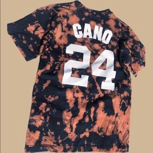 Yankee Cano T-shirt Medium Bleach Tie Dye